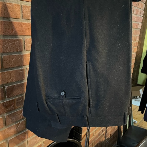 NWT Polo RL $465 wool/cashmr blend flannel black 34x29 by Caruso Italy SALE!!! - Picture 12 of 16